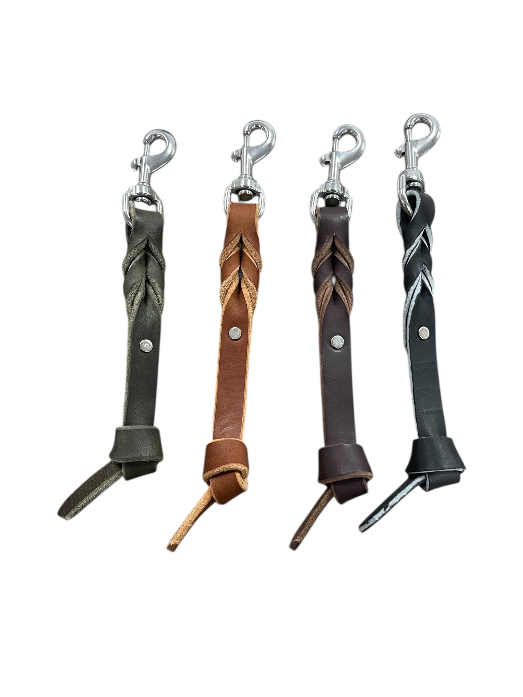 12 inch LeatherTraffic Leash /Tab